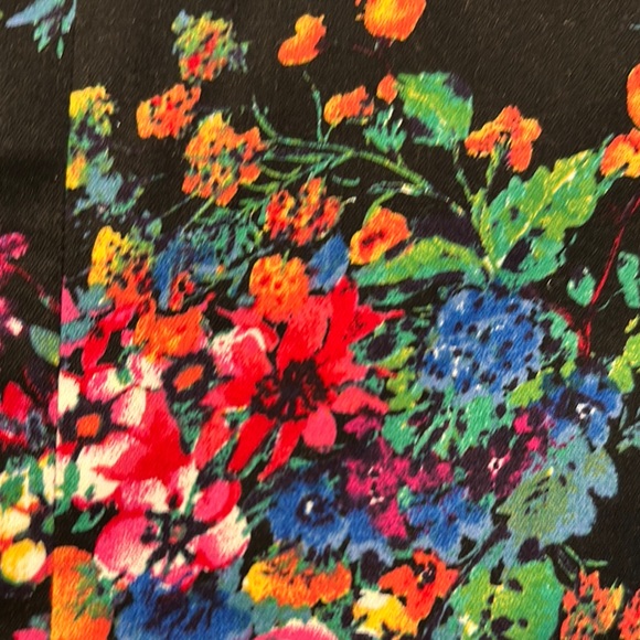 Laundry By Shelli Segal Black Blazer with Floral Design - Picture 4 of 5